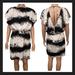 Jessica Simpson Dresses | Jessica Simpson Christina Print Black White Watercolor Tunic Dress | Color: Black/Gray | Size: 6