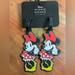 Disney Other | Disney Minnie Mouse Luggage Tags - Set Of 2 | Color: Black/Red | Size: Os