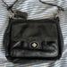 Coach Bags | Coach Poppy Black Patent Leather Crossbody Purse | Color: Black/Pink | Size: Os