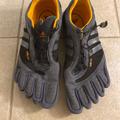 Adidas Shoes | Adidas Mens 5 Toe Adipure Shoes. Size 13. Worn Once. | Color: Gray | Size: 13