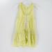 Anthropologie Tops | Anthro Eloise Pink Tiered Dainty Sleeveless Tunic Blouse Women's Size Xs | Color: Yellow | Size: Xs