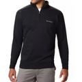 Columbia Shirts | Columbia Pullover Mens 2xl Black Fleece Half Zip Long Sleeve | Color: Black | Size: Xxl
