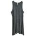 Athleta Dresses | Athleta Santorini Thera Printed Dress Grey-Green Black Patterned Size Xl Modal | Color: Black/Green | Size: Xl