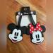 Disney Other | Disney Mickey And Minnie Luggage Tags - Set Of 2 | Color: Black/Red | Size: Os