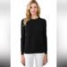 J. Crew Tops | J. Crew 100% Cashmere Black Sweater Crewneck Size Small | Color: Black | Size: S