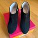 Kate Spade Shoes | Kate Spade Black/Suede Booties. | Color: Black/Gold | Size: 9