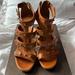 Gucci Shoes | Gucci Heels With The Box | Color: Tan | Size: 6.5