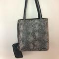 Nine West Bags | Nine West Reversible Tote Style Purse With Attached Coin Bag | Color: Black | Size: Os