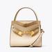 Tory Burch Bags | New Tory Burch Petite Lee Radziwill Leather Handbag | Color: Cream/White | Size: Os