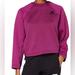 Adidas Tops | Adidas Sweatshirt Pullover Crewneck Sweatshirt Zone Cold Ready Athletic Top New | Color: Purple/Red | Size: L