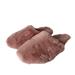 Madewell Shoes | Madewell Woman’s Faux Fur Slippers Mules Pink Size 9 | Color: Pink | Size: 9