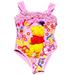 Disney Swim | Disney | Kids Size 4t Pink Winnie The Pooh Ruffle One Piece Swimsuit Swimwear | Color: Pink | Size: 4tg