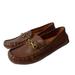 Coach Shoes | Coach Women's G2427 Crosby Driver Brown Leather Flat Shoes Size 5.5 B | Color: Brown | Size: 5.5