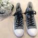 Converse Shoes | Converse All Star Gray Chuck Taylor High Tops, Size Men’s 7.5, Women’s 9.5 | Color: Gray/White | Size: Mens 7.5, Women’s 9.5