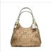 Coach Bags | Coach Madison Gathered Shoulder Bag In Khaki Gold | Color: Gold | Size: Os