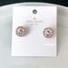Kate Spade Jewelry | Kate Spade New York Clear Sparkle Cubic Zirconia Earrings | Color: Gold/White | Size: Os
