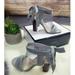 Nine West Shoes | Nine West Bow Back Gray Sandals | Color: Gray | Size: 6