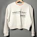 Adidas Tops | Adidas Women's Originals Eqt Crew Sweatshirt In S | Color: White | Size: S