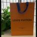 Louis Vuitton Other | Authentic Louis Vuitton Empty Gift/Shopping Bag | Color: Black/Orange | Size: See Photos