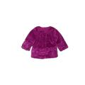 Cat & Jack Jacket: Purple Solid Jackets & Outerwear - Size 12 Month
