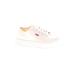 Levi's Sneakers: White Solid Shoes - Women's Size 6 1/2 - Round Toe
