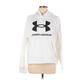 Under Armour Pullover Hoodie: White Graphic Tops - Women's Size X-Large