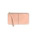 Wristlet: Pink Solid Bags