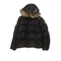 Colmar Coat: Black Print Jackets & Outerwear - Kids Boy's Size 16