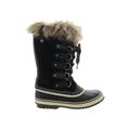 Sorel Boots: Winter Boots Wedge Casual Black Shoes - Women's Size 8 1/2 - Round Toe