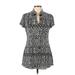 Connected Apparel Casual Dress - Mini: Black Dresses - Women's Size 10