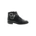 Charles David Ankle Boots: Black Solid Shoes - Women's Size 40 - Round Toe