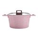 Ceramic Soup Bowls Household Multifunctional Frying Pan Double Ear Steaming Stew Soup Pot Ceramic Glaze Non-Stick Skillet Frying Pan Cooking Pots Platos Soperos (Color : 7.8l)