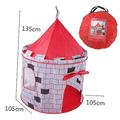 UPKOCH Play Tent for Girls Tent for Kids Girl Tent Kids Outdoor Tent Kids Castle Tent Kids Playhouse Princess Tent for Girls Indoor Tent Tents Baby Tent House Toy Room Child Yurt Red