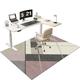 Office Chair Mat for Carpet Floors, Gaming Chair Mat for Hardwood Floors, Desk Chair Mat for Low Pile Carpet, Multi-Purpose Large Desk Chair Mat 100 x 120 cm, Easy Glide Carpet Protector Chair Mat