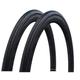 Bikes4Life Schwalbe Bike Tyre Shop:- 2 x Schwalbe One Plus Performance SmartGuard Cycle Tyre 700 x 25c