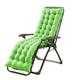 BangDon Thicken Garden Chair Cushion Sun Lounger Cushion Only Soft Lounge Chair Cushions with Anti-Slip Ties Seat Cover Pads for Garden Patio Chairs Tatami (Green,170 * 40)