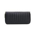 HJGTTTBN Ladies Purse Ladies Long Wallet Leather Wallet Clutch Bag Checkbook Tassel Wallet Long Leather Wallet (Color : Schwarz)