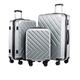 AQQWWER Luggage Set Travel Suitcase On Wheels,Trolley Luggage Sets,Carry On Luggage,Suitcase Set,Cabin Rolling Luggage (Color : Schwarz, Size : 28")
