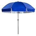 KLLJHB Adjustable Patio Hanging Umbrella Outdoor Umbrella Table Umbrella Grand Patio Umbrella For Garden, Lawn, Deck, Backyard Pool,blue (2.2m)