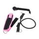 POPETPOP 3 Pcs Tension Rope Set Cable Lower Body Exercise Band Fitness Gear Ankle Straps Pulling Rope Band When Darkness Loves Us Leg Bands Fitness Leg Sbr Buckle Fitness Equipment Pink