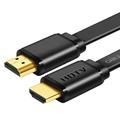 HDMI-compatible Cable 4K*2K High Speed 2.0 Cable HDMI-compatible 3D 1080P HD93Flat cable PVC-KIMLEYS-|20 Meter,1pc