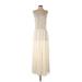 French Connection Cocktail Dress - A-Line: Ivory Solid Dresses - New - Women's Size 4
