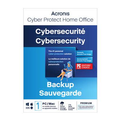 Acronis Cyber Protect Home Office Essentials Edition (1 Windows or Mac License, 1-Y HOEASHLOS11