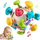 Baby Montessori Teething Toys for 0-6-12 Months Newborn Gifts Developmental Learning Toys Boys Girls