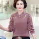 Herbst Winter Verdicken Kaschmir Pullover Frauen Nachahmung Nerz Samt Pullover Elegante Mittleren
