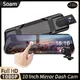 10 Zoll Auto DVR Spiegel Video recorder 1080p Touchscreen Dashcam für Auto Dual Lens Rückspiegel