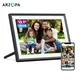 ARZOPA Digital Picture Frame 10.1 Inch Digital Photo Frame Electronic WiFi Picture Frame 32GB with