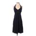 Athleta Active Dress - A-Line: Black Print Activewear - Women's Size 4