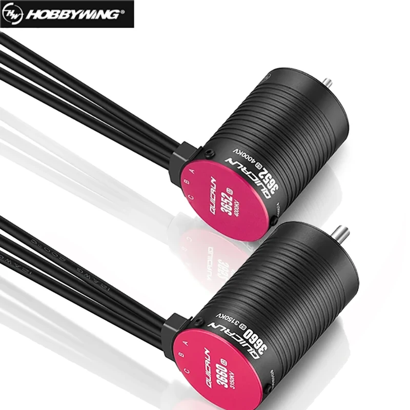 Hobby wing Quicrun 3652sl 3250kv/4000kv/5400kv 3660sl 3150kv2435sl g2 sensor lose bürstenlose Motoren 2-3s für 1/10 1/8 rc Auto Buggy