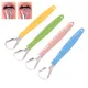 Stainless Steel Tongue Scraper Cleaners For Oral Hygiene Tongue Scraper Toothbrush Tongue Scraper